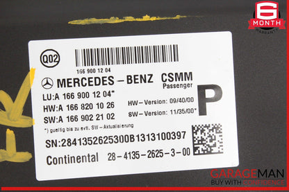 13-18 Mercedes X166 GL450 4MATIC Front Right Side Seat Control Module Unit OEM