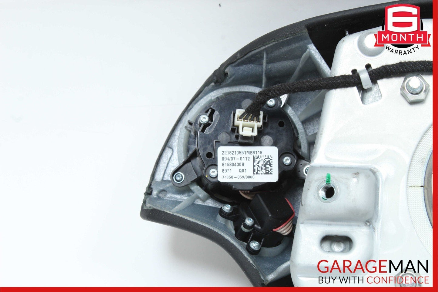 07-10 Mercedes W221 S600 S550 CL550 Steering Wheel Airbag Air Bag Black