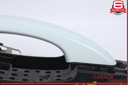 09-16 Audi A5 A4 Front Left Driver Side Exterior Door Handle White 8T1837885B