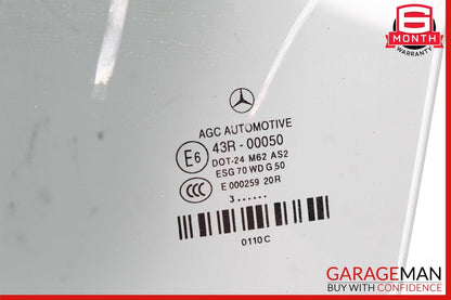 10-16 Mercedes W207 E350 Coupe Front Left Side Door Window Auto Glass Tinted
