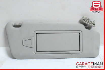 08-14 Mercedes W204 C300 C250 Front Right Passenger Side Sunvisor Sun Visor Grey