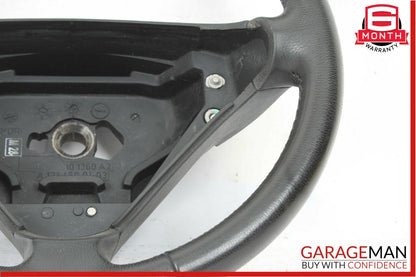 05-11 Mercedes R171 SLK350 C230 Sport 3 Spoke Steering Wheel Leather Black OEM