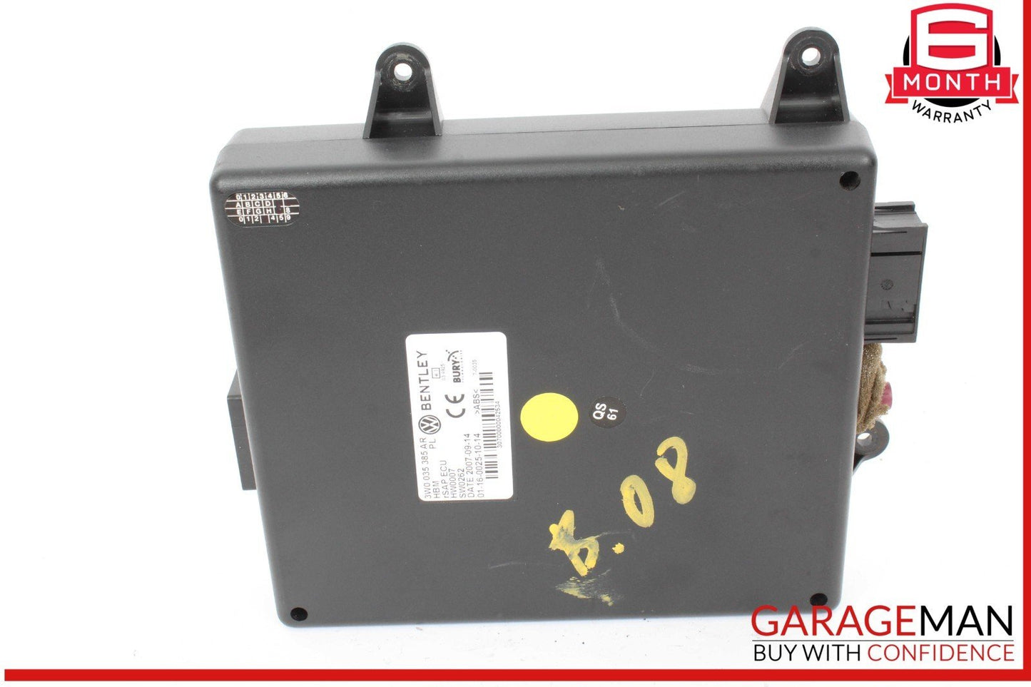 03-12 Bentley Continental GTC Communication Phone Control Module Unit OEM