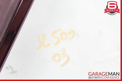 03-12 Mercedes R230 SL500 SL55 AMG Rear Left Side Quarter Window Glass Clear OEM