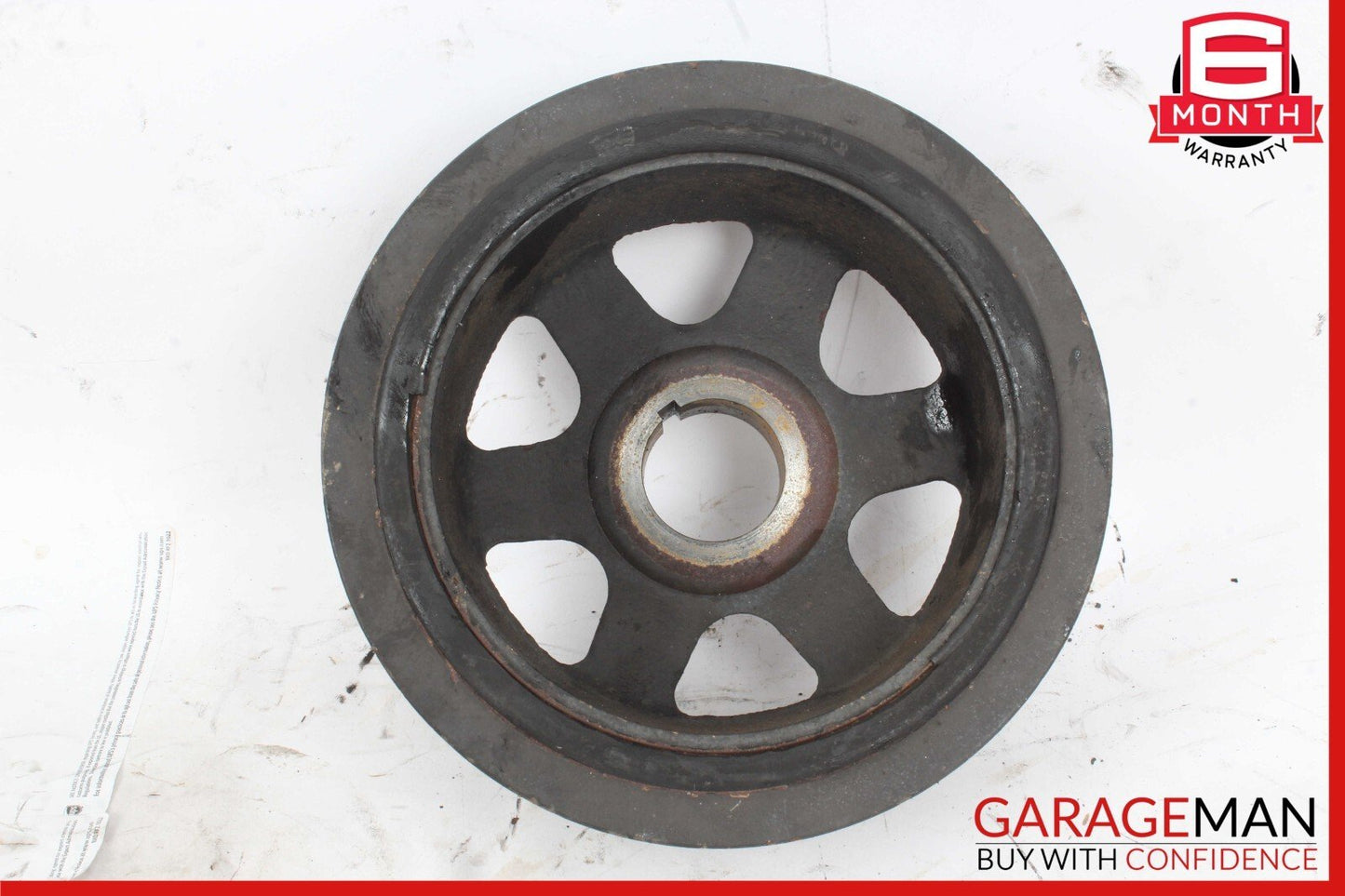 98-07 Mercedes W220 S500 Engine Motor Crankshaft Pulley Vibration Damper OEM