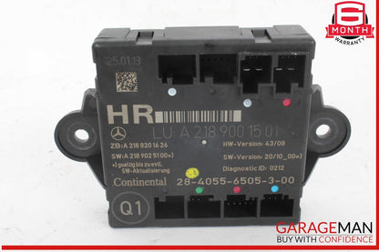 08-18 Mercedes W204 C300 C250 E550 Rear Right Side Door Control Module Unit OEM