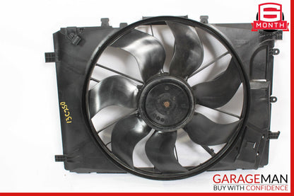 08-18 Mercedes W204 C250 C300 Engine Radiator Cooling Fan Shroud Motor Assy