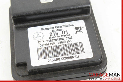 07-10 MERCEDES W216 CL550 FRONT RIGHT PASSENGER SIDE SEAT OCCUPANCY MODULE Q1