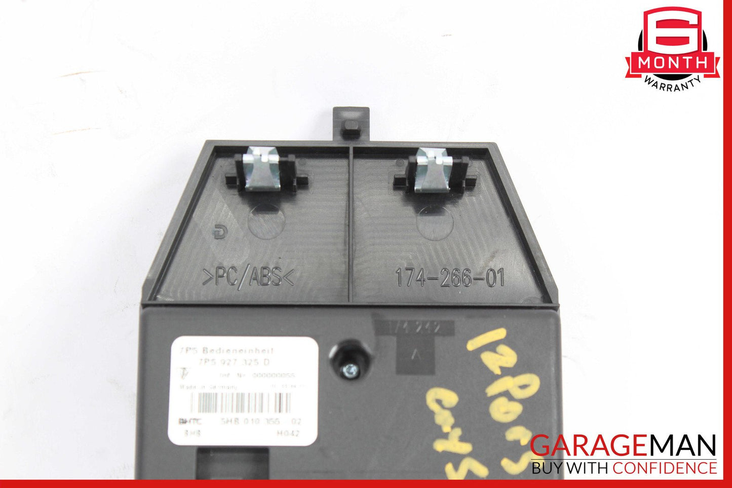 11-17 Porsche Cayenne S 958 Rear Seat Heat Lock Switch Control Panel OEM