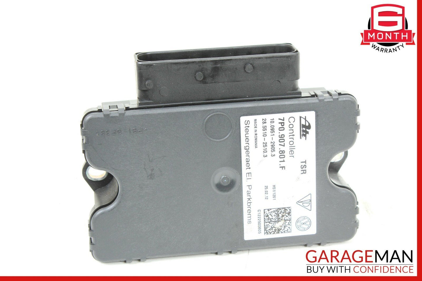 11-17 Porsche Cayenne 958 Electric Parking Brake EPB Control Module 7P0907801F