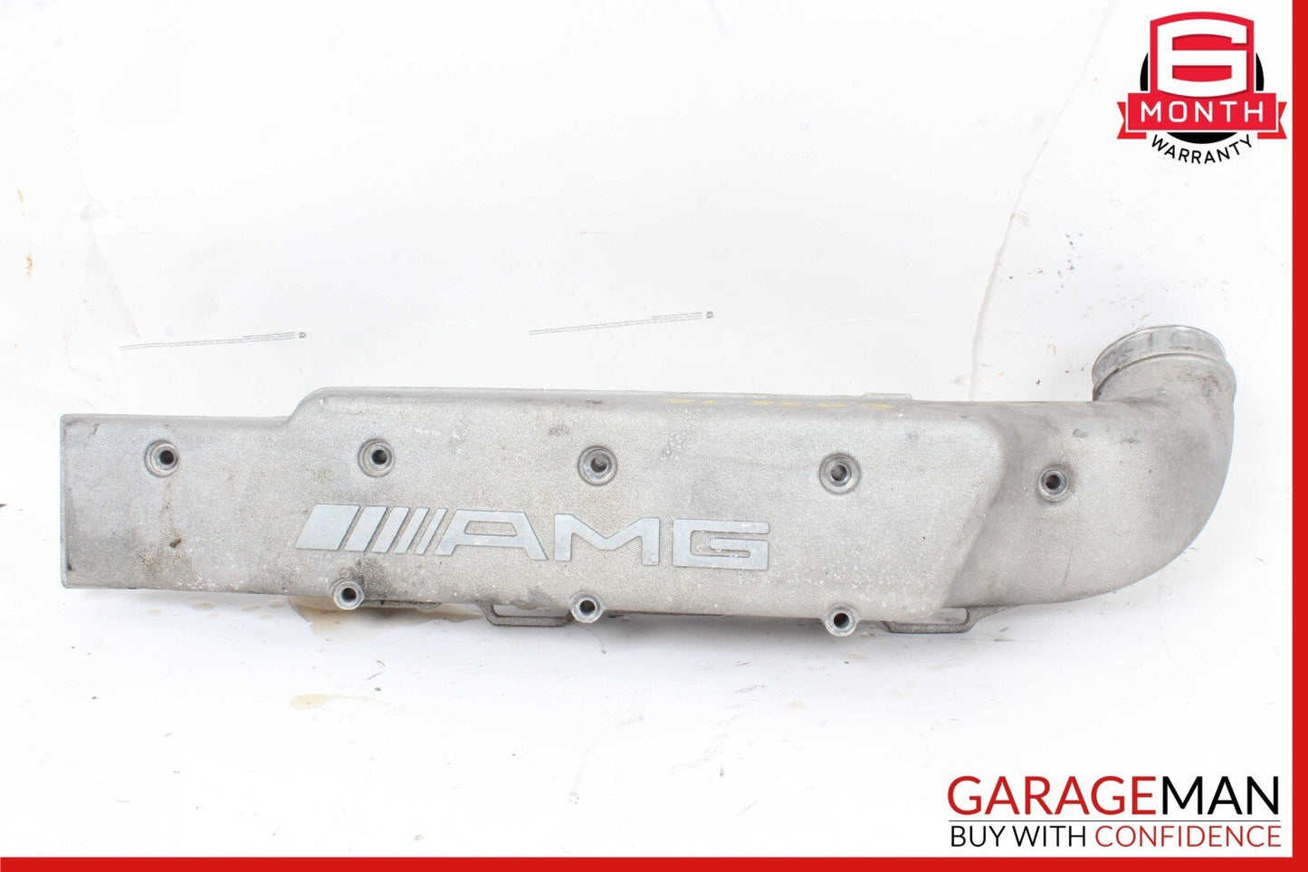 03-08 Mercedes R230 SL55 CL55 AMG Left Engine Kompressor Air Intake Manifold OEM