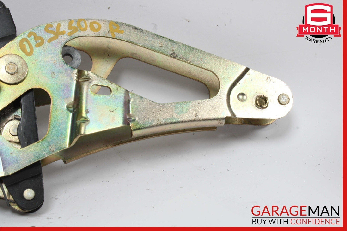 03-12 Mercedes R230 SL500 SL55 SL63 AMG Rear Right Trunk Lock Frame Cylinder