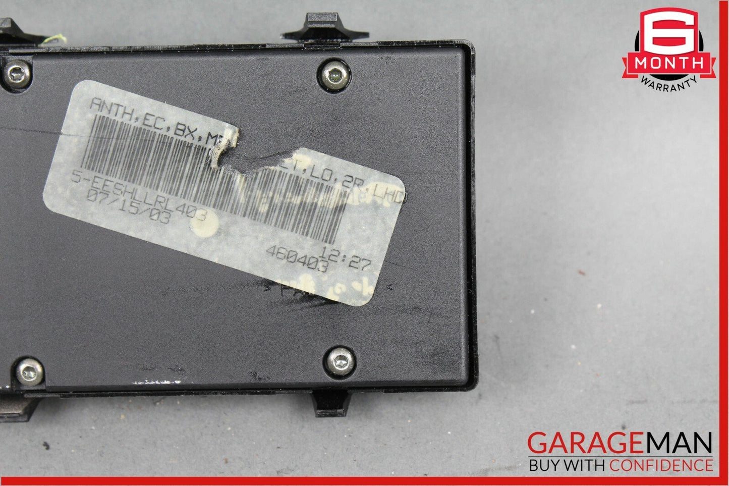 98-05 Mercedes W163 ML500 Front Left Driver Side Seat Control Switch OEM