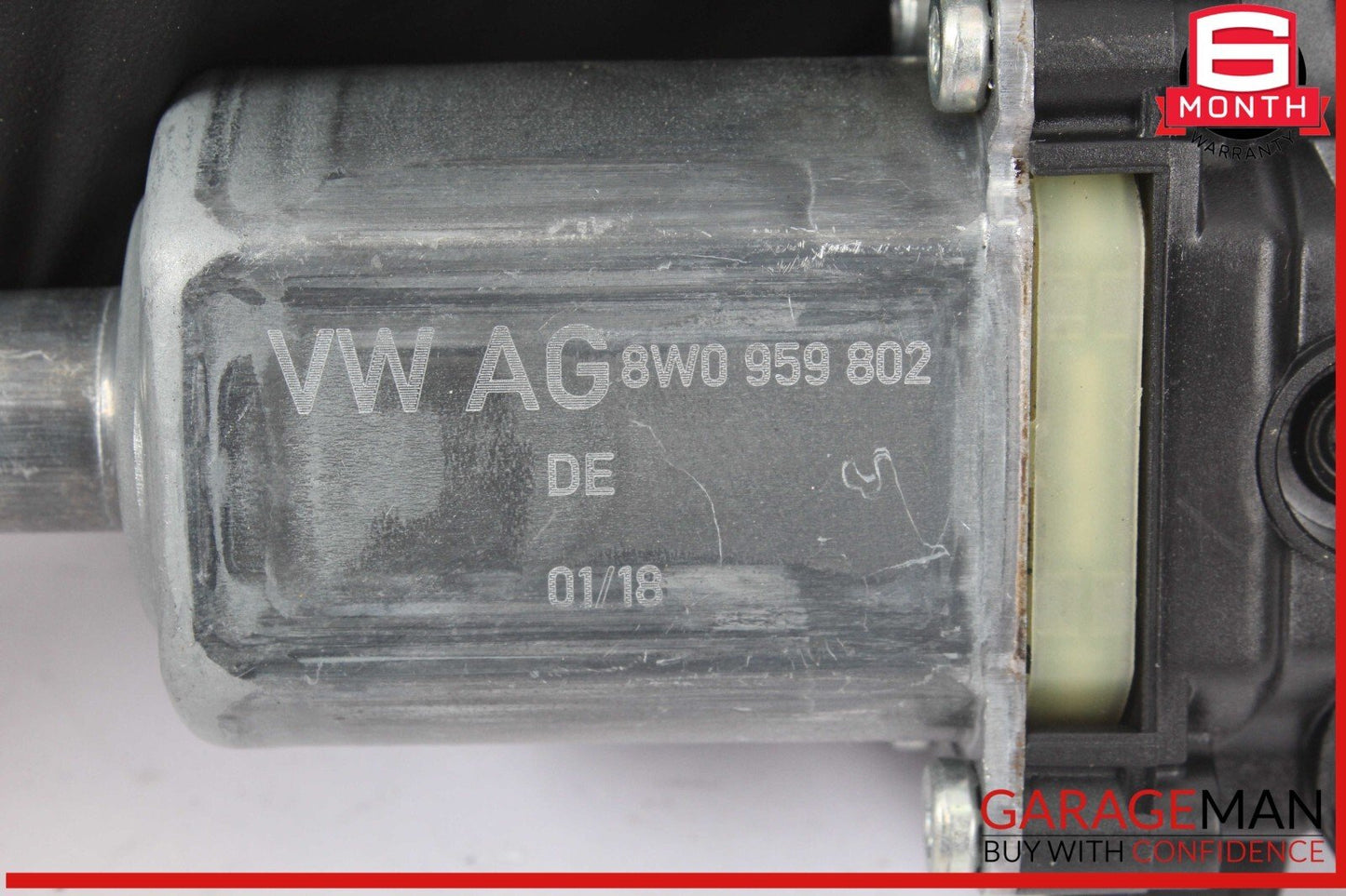 18-23 Audi RS5 S5 Front Left Driver Side Window Regulator Motor 8W0959802 OEM