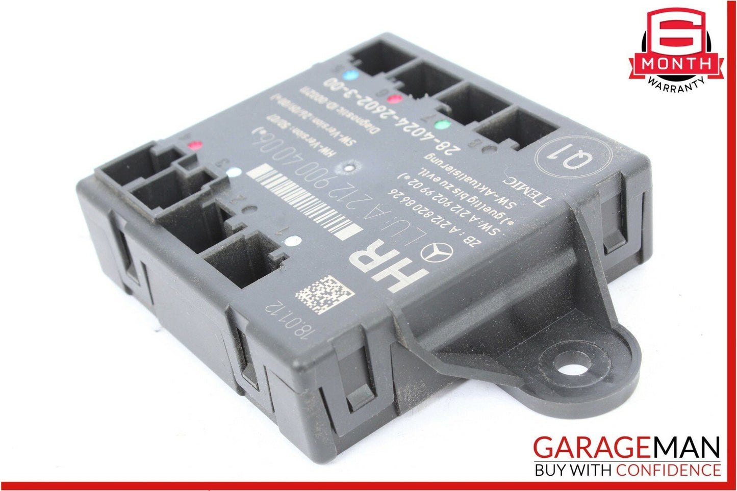 08-14 Mercedes W204 C300 Rear Right Passenger Side Door Control Module Unit OEM
