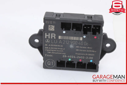 08-18 Mercedes W204 C250 Rear Right Side Door Control Module 2129004006 OEM