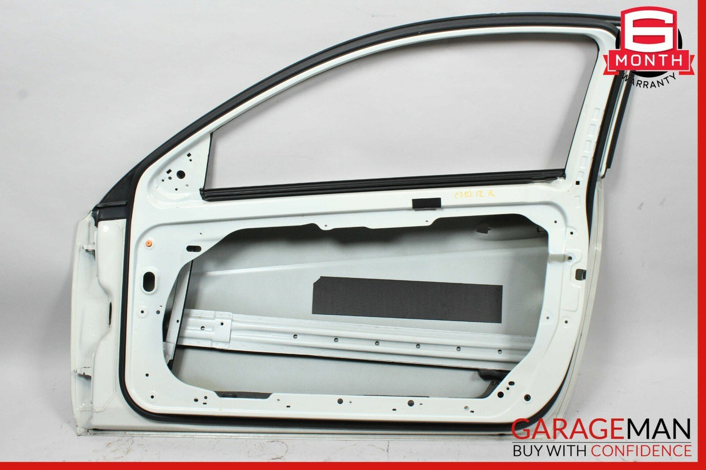 12-14 Mercedes W204 C350 Coupe Front Right Side Exterior Door Shell Frame White