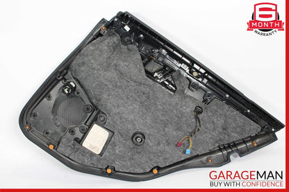 10-13 Mercedes W212 E350 E550 E400 Rear Left Driver Side Interior Door Panel OEM