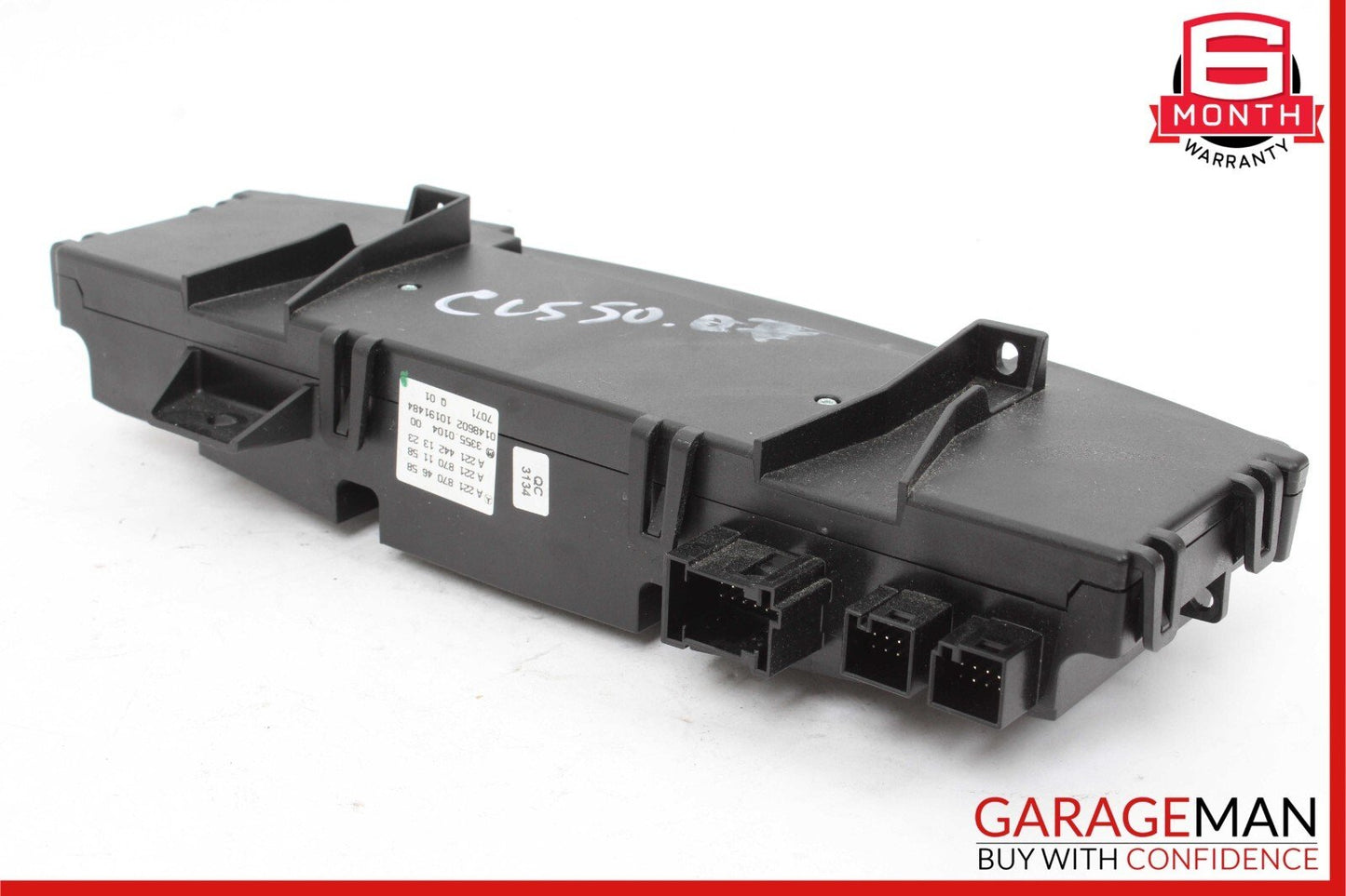 07-13 Mercedes W221 S550 CL550 A/C AC Heater Climate Control Switch Module OEM
