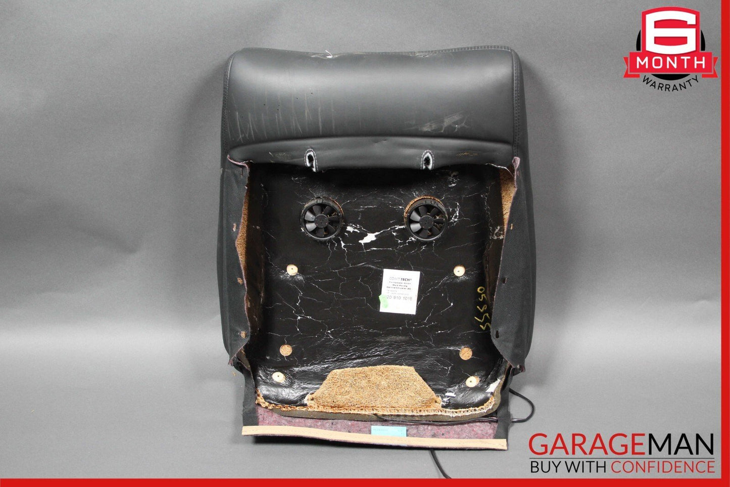03-06 Mercedes W220 S55 AMG Front Right / Left Top Upper Seat Cushion Black