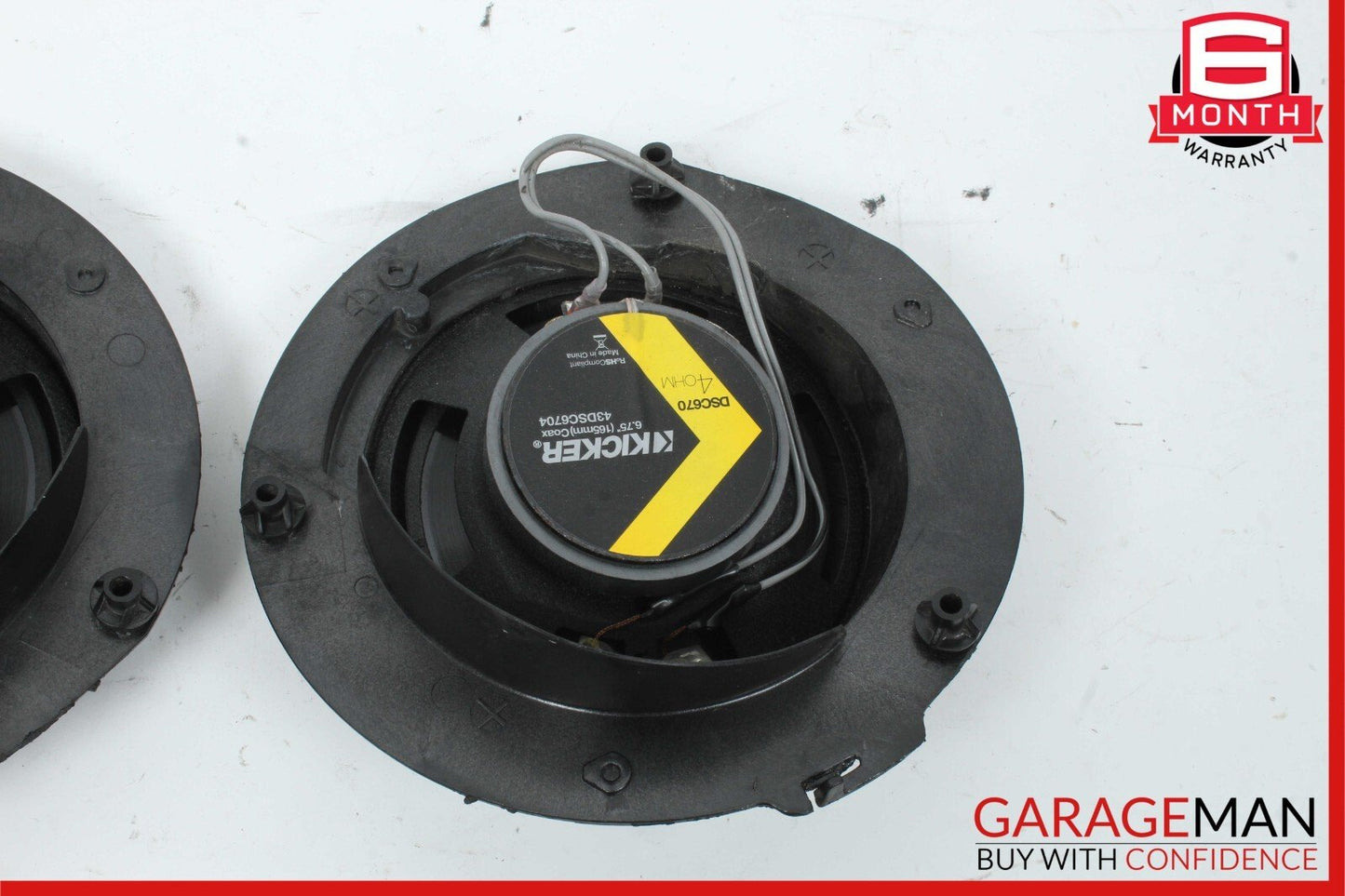 07-09 Mercedes W211 E350 Rear Left & Right Door Audio Sound Speaker Set Of 2 Pc