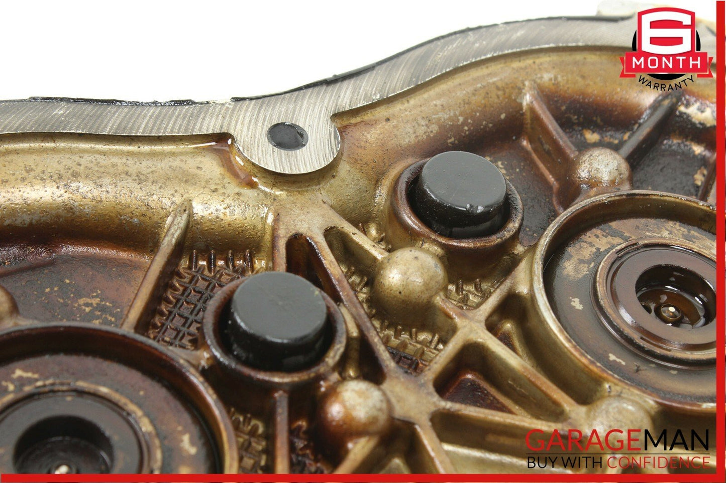 06-10 Mercedes GL450 R350 S550 E350 Front Right Engine Timing Chain Cover Plate
