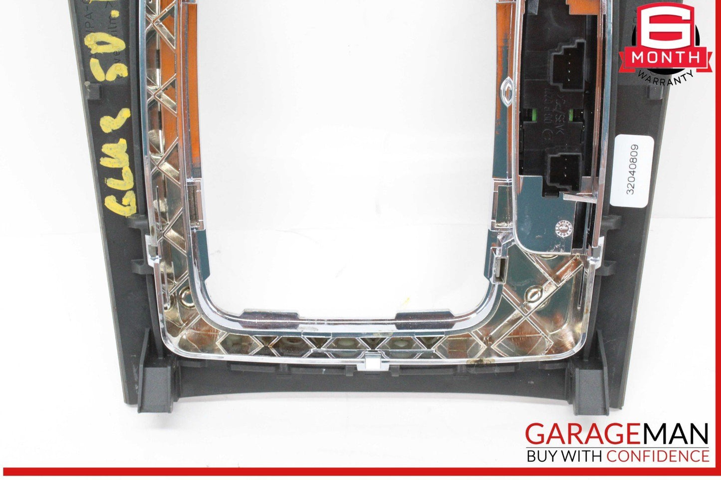 08-14 Mercedes X204 GLK350 4MATIC Center Console Shift Shifter Bezel Trim OEM
