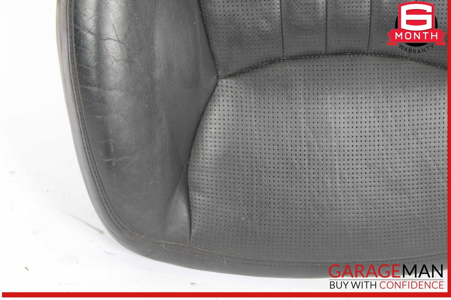 03-06 Mercedes W220 S55 S65 AMG Front Right Bottom Lower Seat Cushion Black OEM