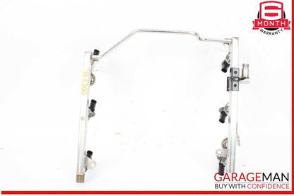 05-12 Mercedes W204 C300 E350 SLK300 Fuel Injector Rail w/ Fuel Injectors OEM