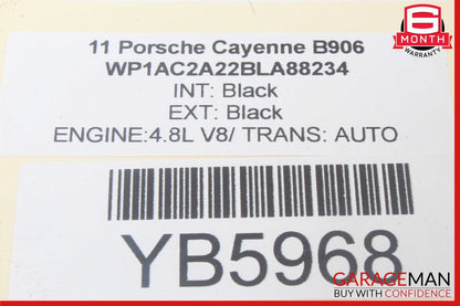 11-14 Porsche Cayenne Turbo 958 Rear Trunk Lid Liftgate Control Module Unit OEM