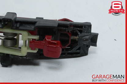 01-07 Mercedes W203 C230 Rear Left Driver Side Exterior Door Handle Red OEM