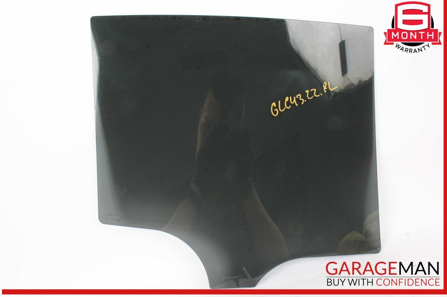 16-22 Mercedes X253 GLC43 AMG Rear Left Driver Side Door Window Glass OEM