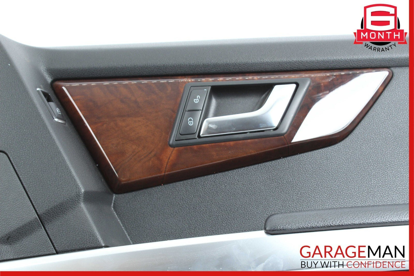 10-15 Mercedes X204 GLK350 Front Right Passenger Side Interior Door Panel Black