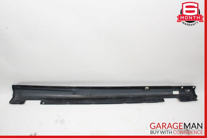 08-14 Mercedes W204 C250 AMG Sport Left Side Skirt Panel Rocker Moulding Blue