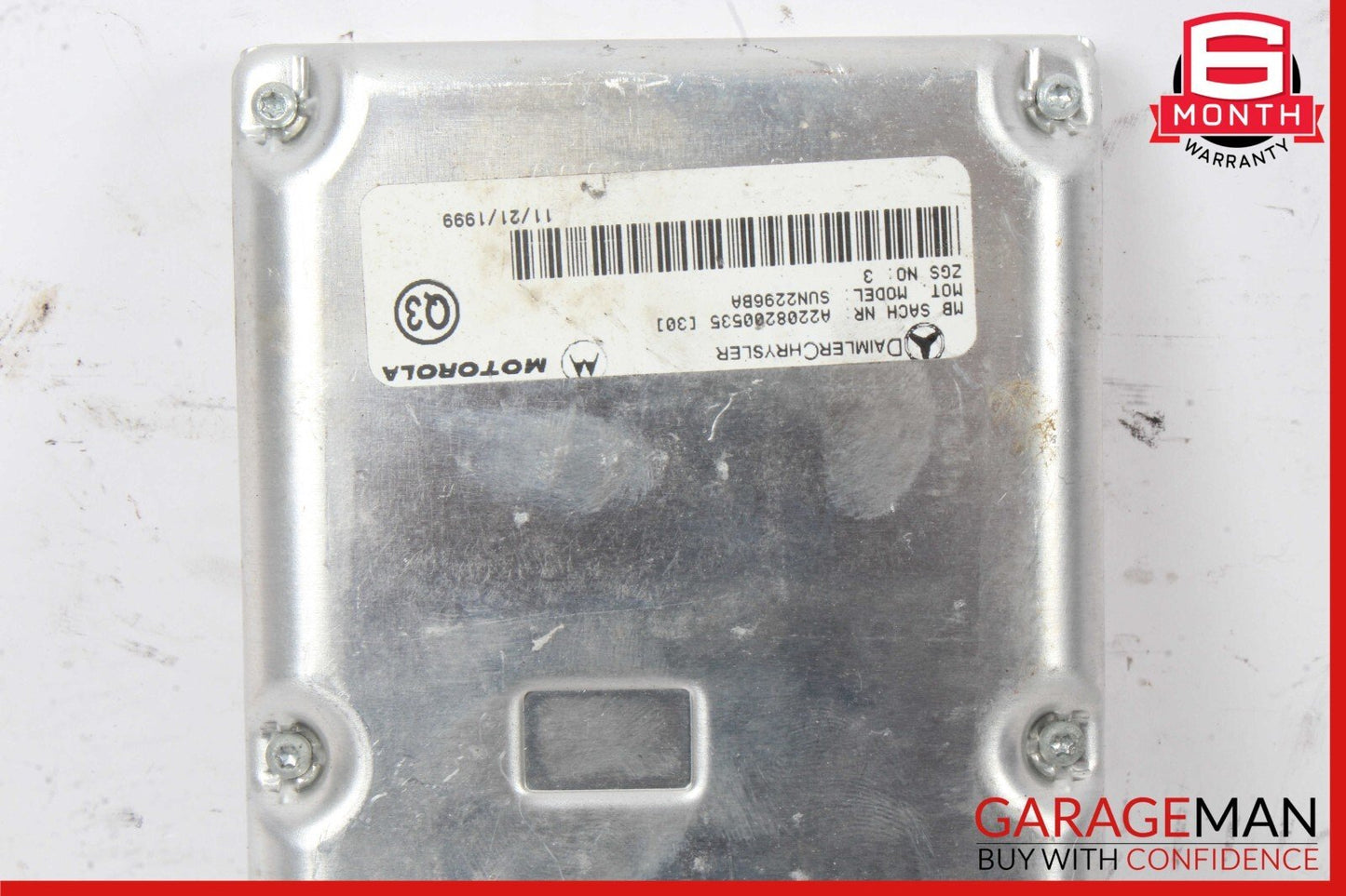 00-06 Mercedes W220 S500 CL500 Voice Command Control Module 2208200535 OEM