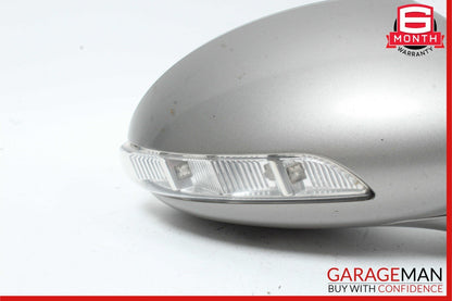 06-08 Mercedes W219 CLS500 Front Right Mirror Door Rear View Cubanite Silver