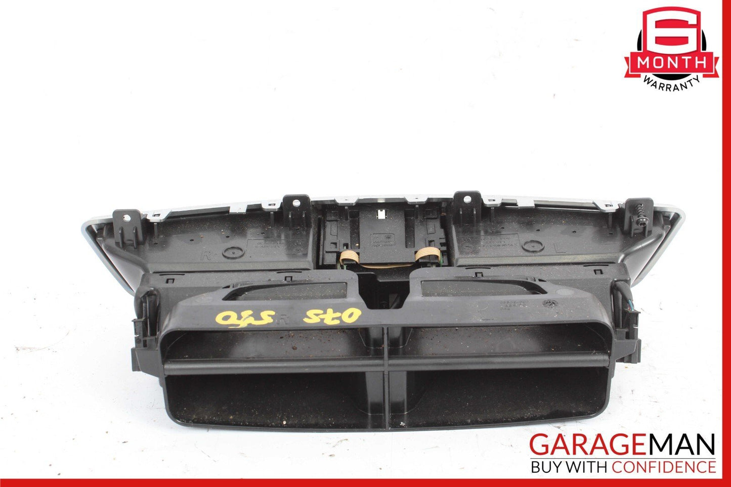 07-13 Mercedes W221 S550 S450 Center Dash A/C Air Vent Trim Clock 2218300954 OEM