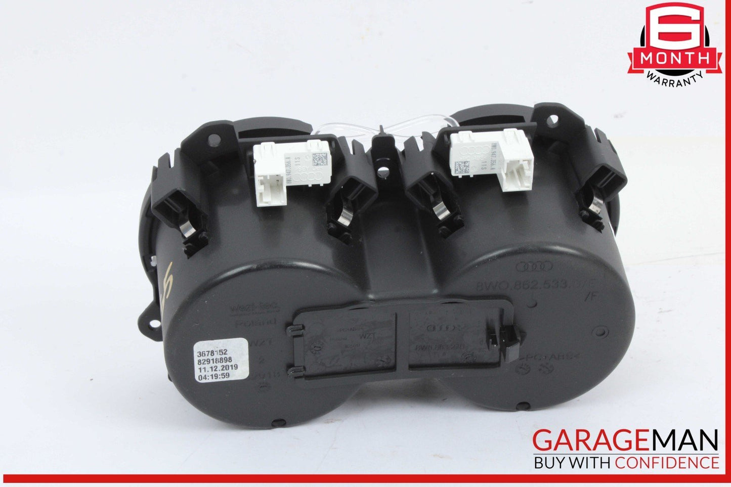 17-24 Audi S5 A4 Front Center Console Dual Drink Cup Holder 8W0862533A OEM
