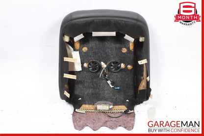 07-09 Mercedes W221 S450 S550 Front Left Driver Top Upper Seat Cushion Black OEM