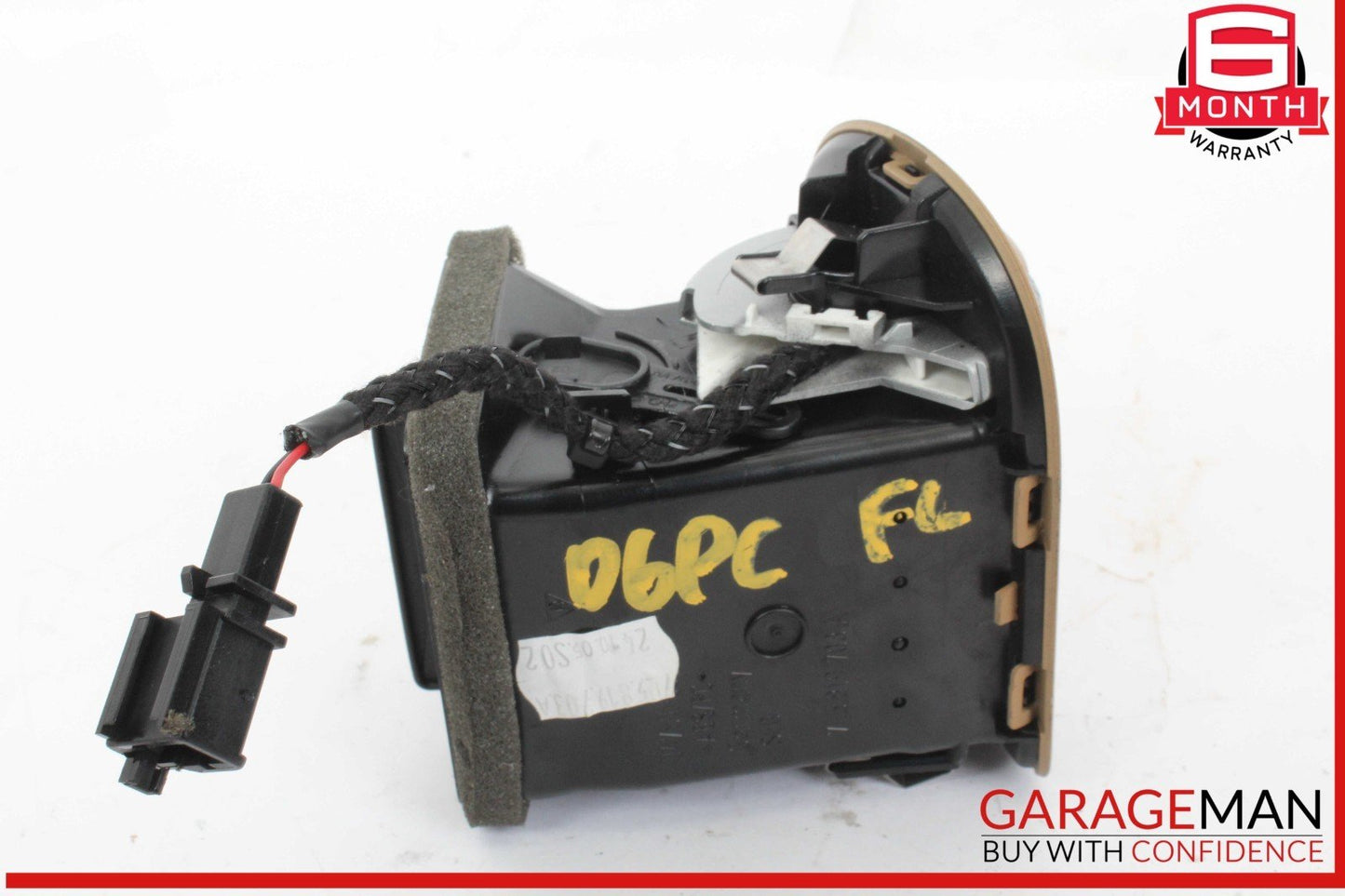 03-10 Porsche Cayenne 955 957 Front Left Dash AC A/C Air Vent Trim Grille OEM