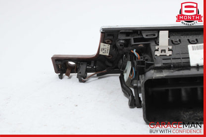 10-13 Mercedes W212 E350 E550 Front Left Side Dash AC A/C Air Vent Trim Wood