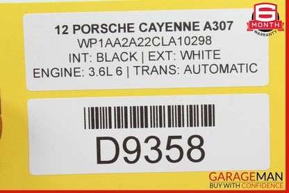 11-17 Porsche Cayenne 958 Front Right Seat Occupant Sensor Module 7P5959339E OEM