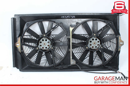 90-98 Mercedes R129 300SL SL500 Radiator Cooling Fan Shroud Motor 1295051055 OEM
