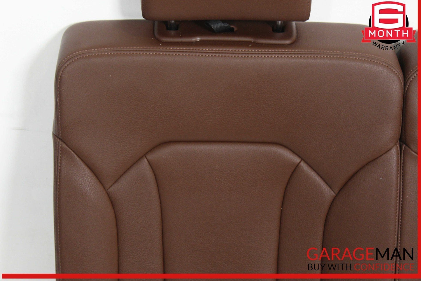 17-19 Audi Q7 Rear 3rd Row Upper Seat Bench Cushion Cover OEM