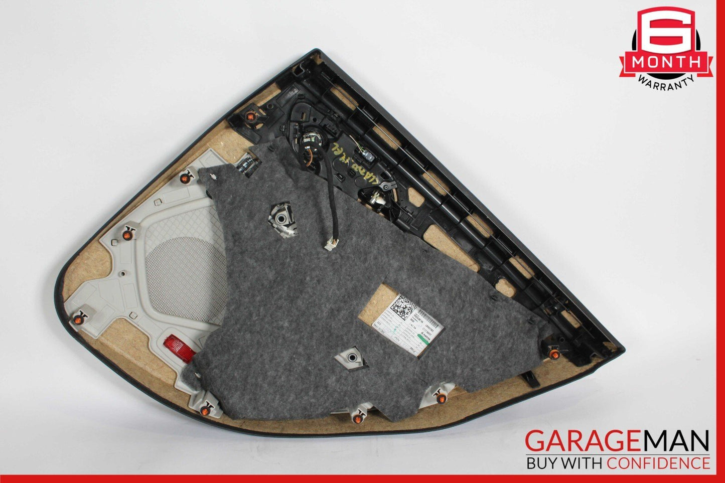 14-18 Mercedes W117 CLA250 Rear Left Interior Door Trim Panel Cover Assy Gray