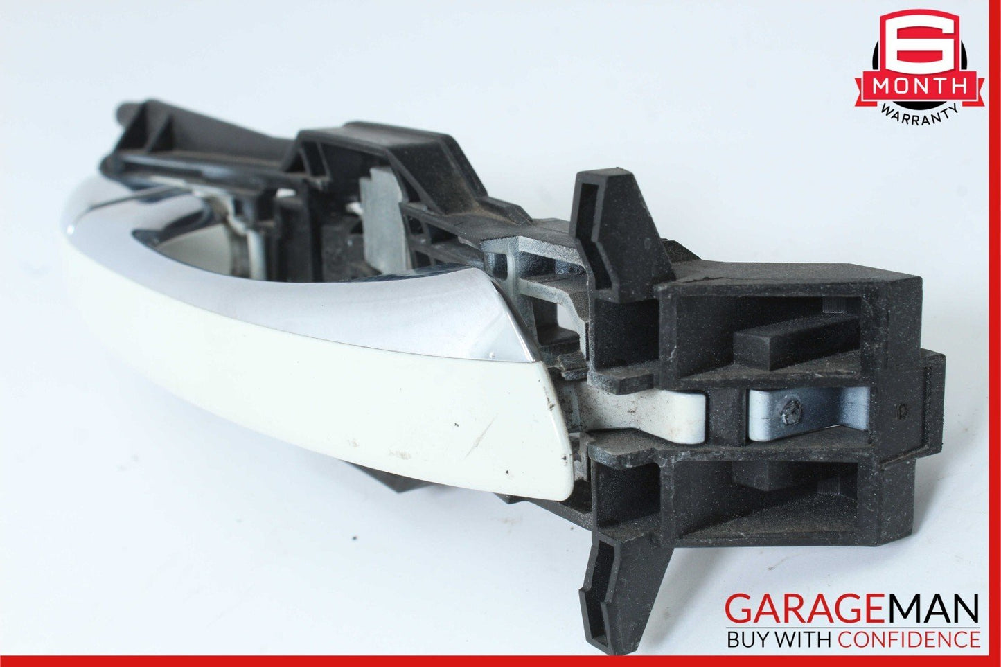 03-09 Mercedes W211 E350 Front Right Passenger Side Exterior Door Handle White