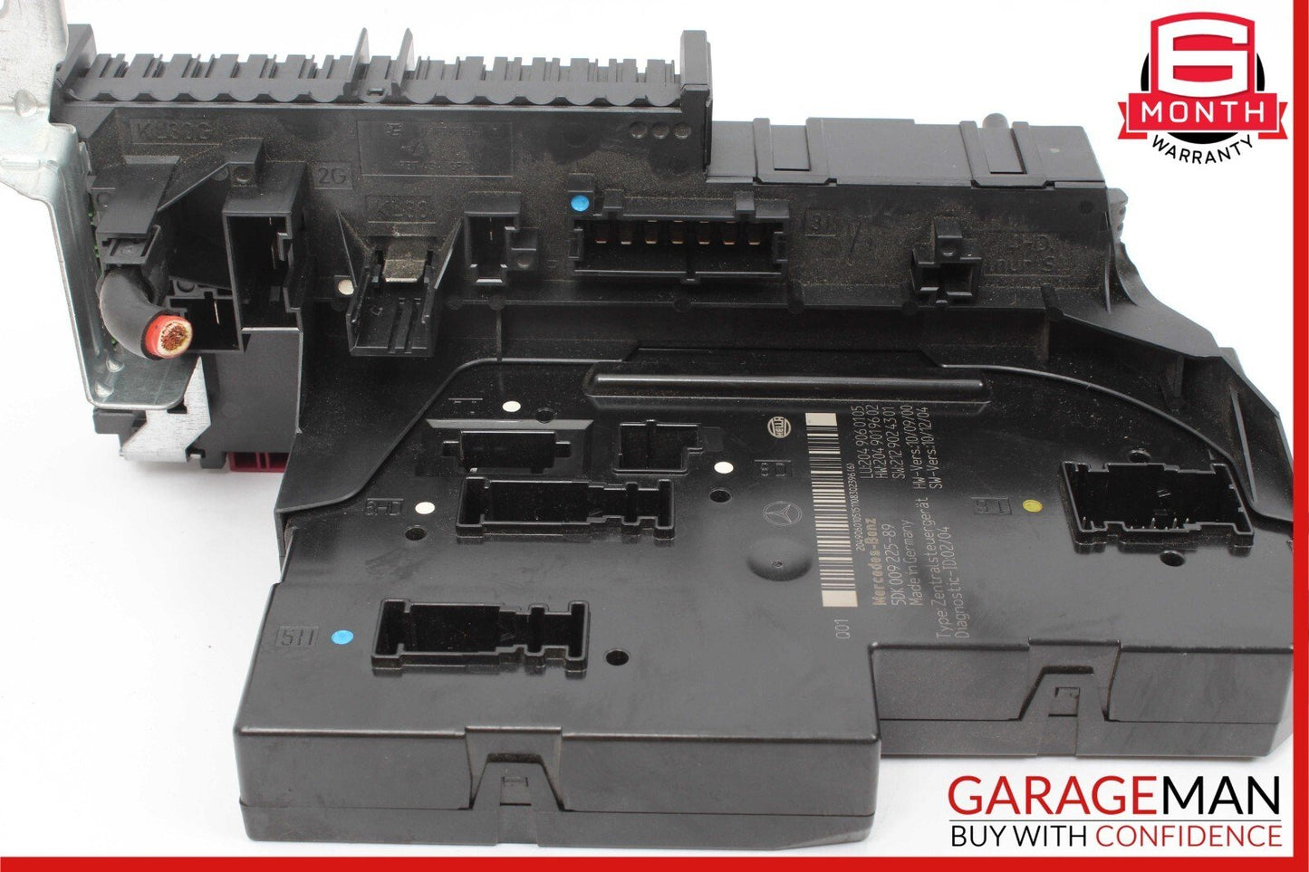 12-14 Mercedes W204 C350 C250 C63 AMG Rear SAM Fuse Box Relay Module Assembly