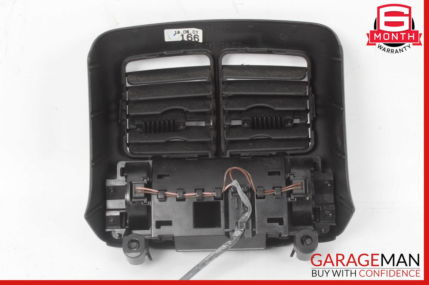06-11 Mercedes W211 E350 CLS550 Rear AC Climate Control Switch Vent Trim OEM
