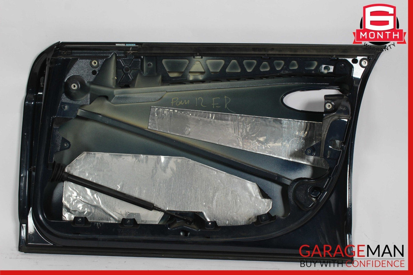 10-16 Porsche Panamera 970 Front Right Side Exterior Door Shell Panel Dark Blue