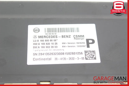 13-18 Mercedes X166 GL450 CLA250 Front Right Seat Controller Module Unit OEM